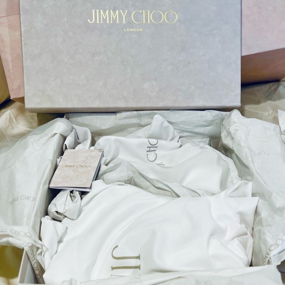 Jimmy Choo Patent Leather Mules with Crystal Buckle size 6 or 36 - Picture 13 of 14